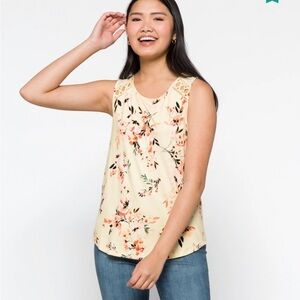 Stitch Fix l Daniel Rainn Waicy Lace Crochet Detail Knit Top, Medium